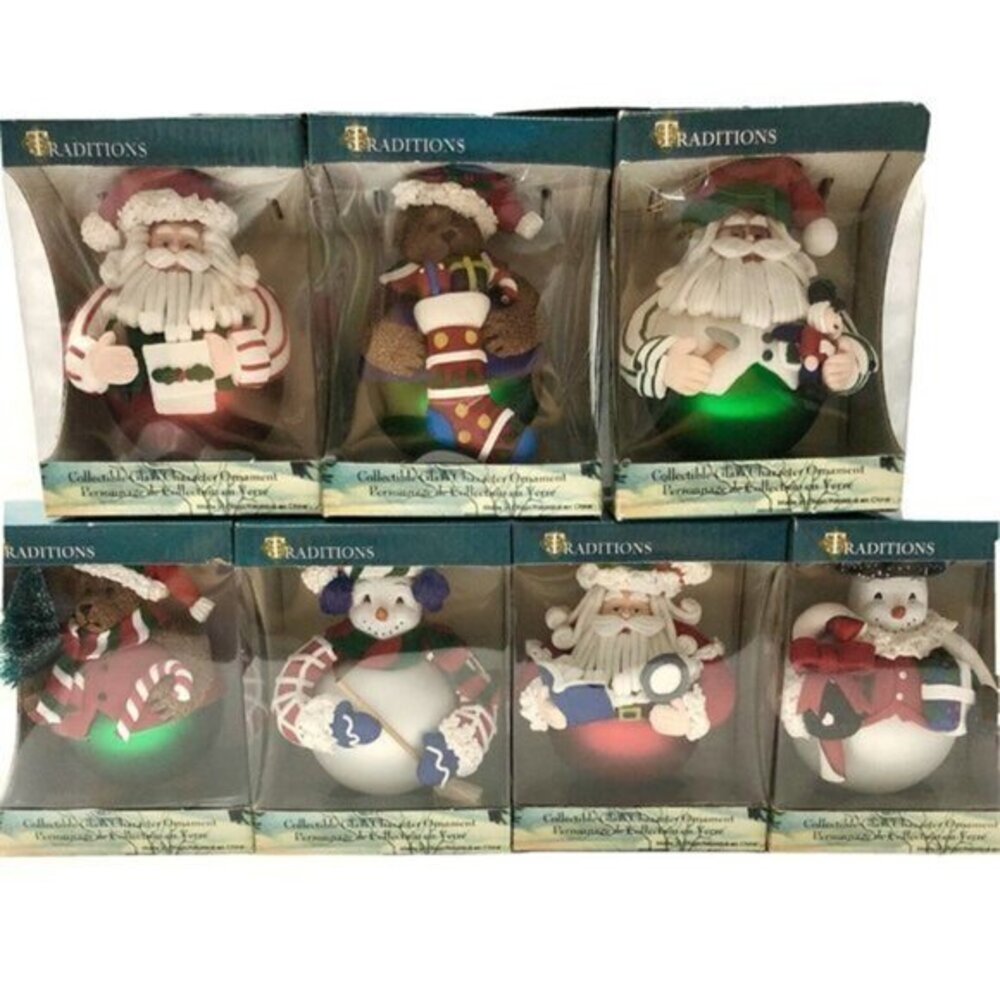 Glass Ornaments lot Christmas